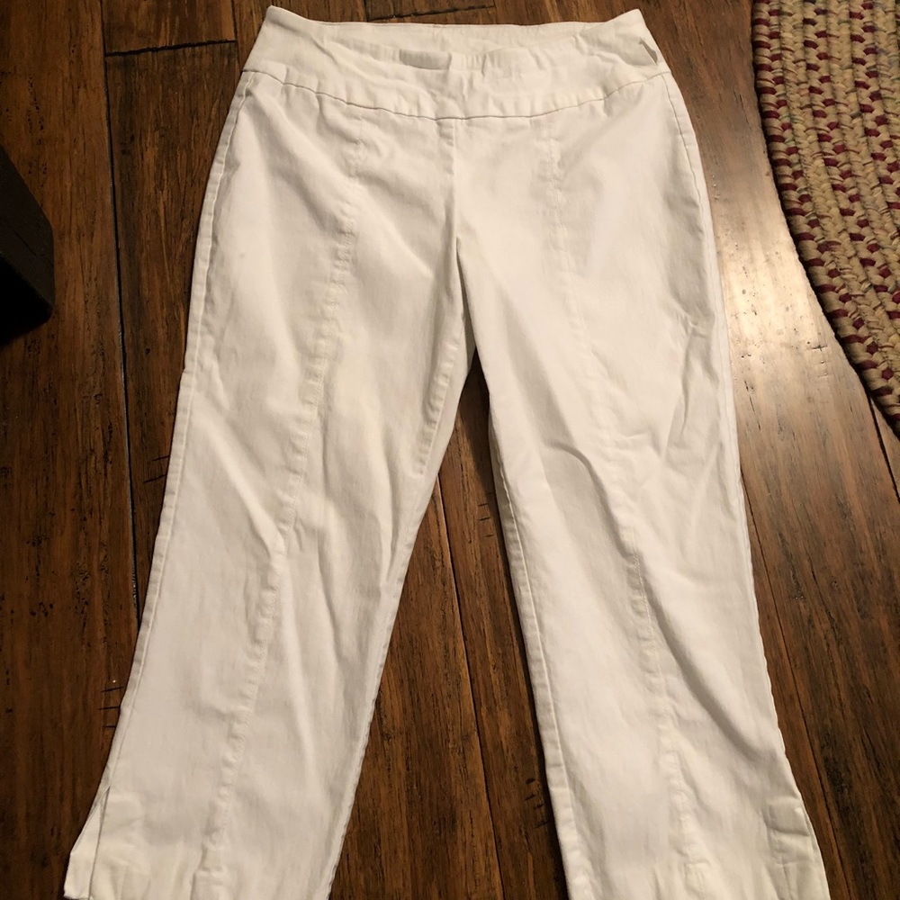 LuLu B Capri White Size 8 Stretch